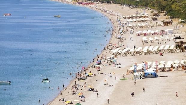 Sahillerde bayram var