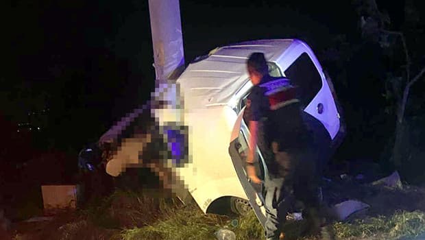 Bayram ziyareti dönüşü feci kaza: 2 ölü, 2 yaralı