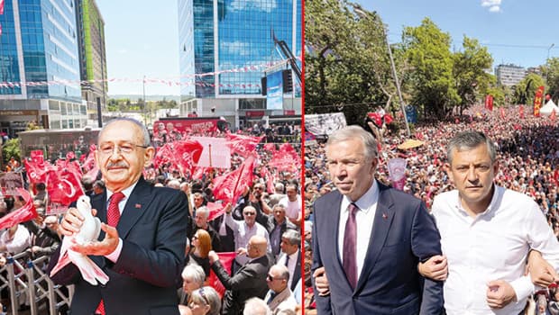 2 adres 2 CHP! Kılıçdaroğlu Genel Merkez’de, Özel güvenpark’ta