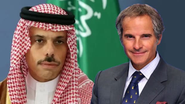 Suudi Arabistan Dışişleri Bakanı ile UAEA Başkanı Grossi, nükleer güvenlik konularını görüştü
