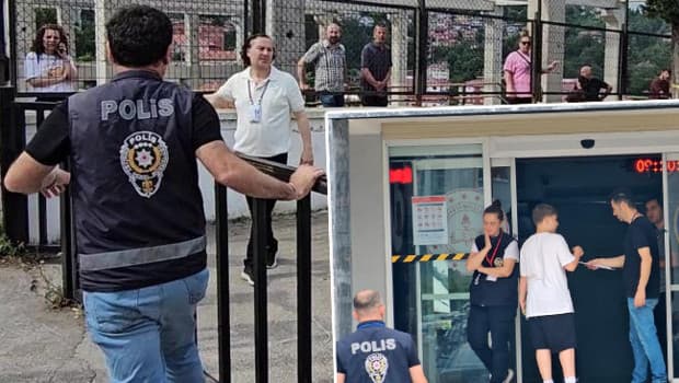 LGS heyecanı başladı! Sınava dakikalar kala yanlış anlaşılma büyük gerginliğe yol açtı: 'Nasıl kapıyı açmazsınız?'