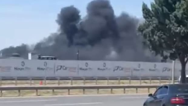 Ankara'da alçı fabrikasında yangın! Çok sayıda itfaiye ekibi sevk edildi: Mahsur kalan işçi kurtarıldı