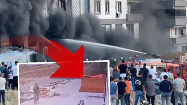 Skandal ihmal ile 33 milyonluk zarar! Felaketin eşiğinden dönülmüştü: Olayın başladığı anlar kamerada