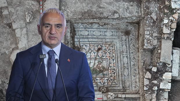 Müjdeyi Bakan Ersoy verdi | Antalya'da gün yüzüne çıkarıldı: Sınırlı sayıda örneği var ve bilimsel açıdan büyük önem taşıyor