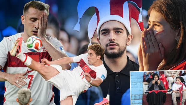 Vatandaşlar A Milli Futbol Takımı'na destek için meydanlara akın etti
