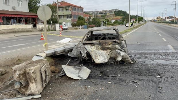 Samsun'da korkunç kaza! Refakatçi olarak hastaneye giderken kazada hayatını kaybetti