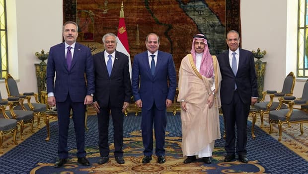 Türkiye, Pakistan, Mısır ve Suudi Arabistan'dan ortak Filistin açıklaması