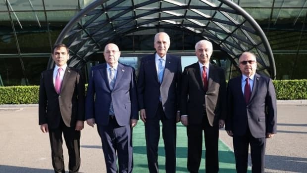 TBMM Başkanı Kurtulmuş'tan Azerbaycan'da önemli temaslar