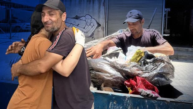 33 yıldır her gün sokak sokak dolaşıyor: Fedakar babanın en güzel mükafatı! 'Buralara kolay gelmedik'