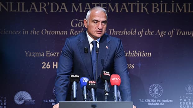 Bakan Ersoy, Gökküre sergisinin açılışını gerçekleştirdi