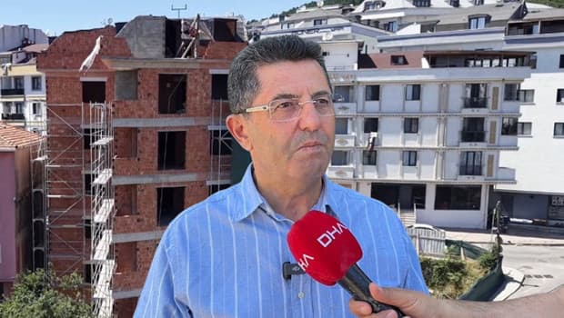 İstanbul'daki bina sosyal medyanın gündeminde | Belediye başkanı yerinde inceledi, iddiaların sebebini anlattı