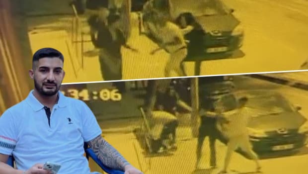 'Yan bakma' tartışması korkunç bitti! Nişanlısının yanında bıçaklanarak öldürüldü... Kartal'daki dehşet kamerada