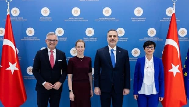Dışişleri Bakanı Hakan Fidan, AB heyeti ile bir araya geldi