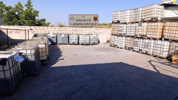 Bursa'da 10 milyon TL değerinde kaçak akaryakıt ele geçirildi: 5 gözaltı