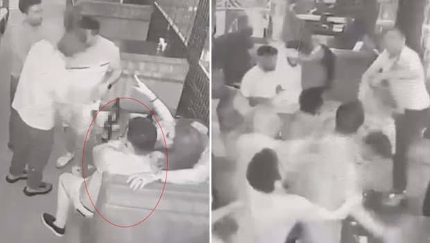İzmir'de eğlence mekanında 'yüksek hesap' dehşeti! Görüntüler ortaya çıktı