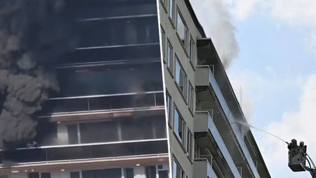 Belçika'da yangın faciası: 6 ölü