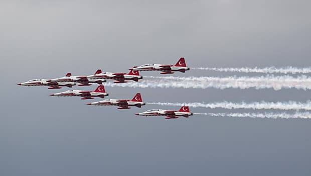 Ankara'da NATO Zirvesi hareketliliği! Güvenlik önlemleri artırıldı, Türk Yıldızları prova uçuşu yaptı