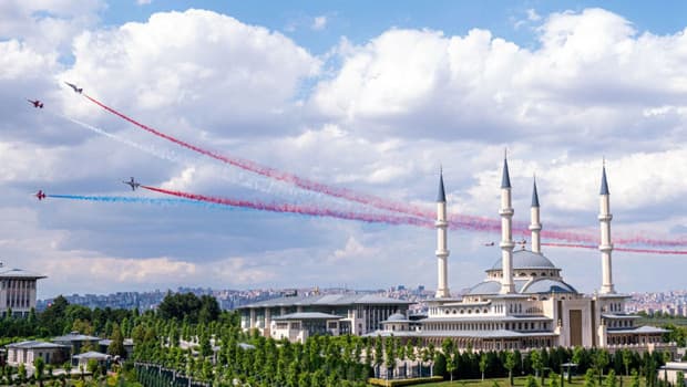 ABD Başkanı Trump'a "A+ tipi resmi tören"le karşılama... Törende ilgi çeken detay