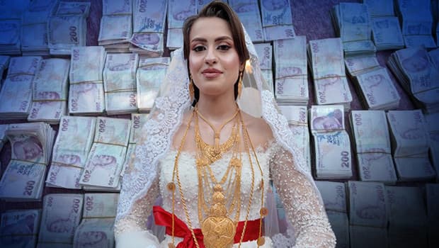 35 koyun kesildi, 6 milyon lira değerinde takı takıldı: 'Adetlerimiz çok güzel'