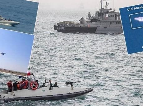ABD'nin dev uçak gemisi bölgede: İran ordusu Hürmüz Boğazı'na indi! Orta Doğu'da sıcak saatler
