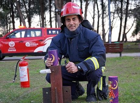 'İftar topu'nun yerini ses bombası aldı