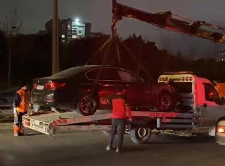 Başakşehir'de 5 aracın karıştığı zincirleme kaza: 5 yaralı