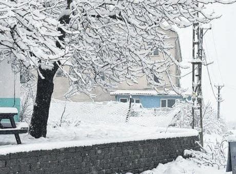 Kış geri geldi