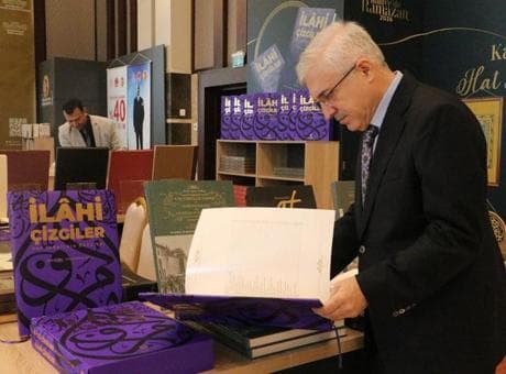 Demirören Yayınları, Beştepe’de sanat rüzgarı estiriyor! 'İlahi Çizgiler' büyük ilgi gördü