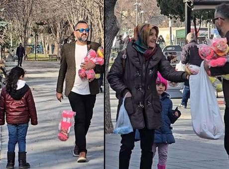 Kayseri’de çekilen sosyal deney 16 milyon izlendi! Yürekleri ısıtan video ile çocuklara oyuncak seferberliği başladı