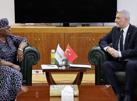 Bakan Bolat, Dünya Ticaret Örgütü Genel Direktörü Okonjo-Iweala ile görüştü