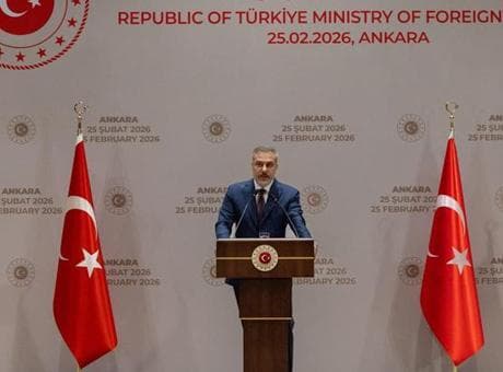 Dışişleri Bakanı Hakan Fidan büyükelçilerle bir araya geldi