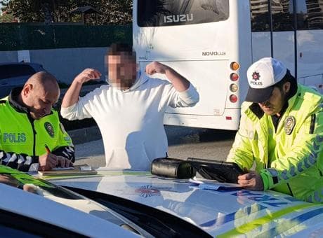 Manavgat’ta 116 promil alkollü sürücüye verilen ceza dudak uçuklattı
