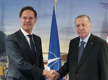 Cumhurbaşkanı Erdoğan NATO Genel Sekreteri Rutte ile görüştü
