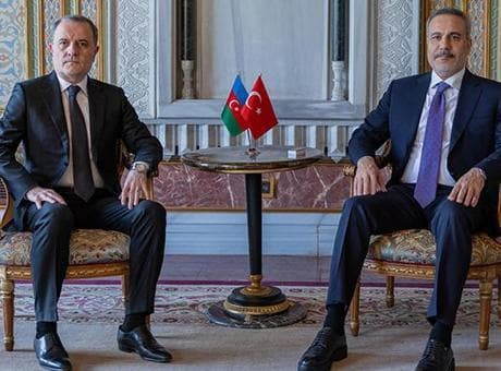 Dışişleri Bakanı Hakan Fidan, Azerbaycan Dışişleri Bakanı Bayramov ile görüştü
