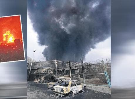 Savaşın bir başka tehlikeli yüzü! Zehirli yağmur endişesi