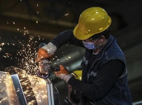 Sanayi üretim endeksi ocakta azaldı