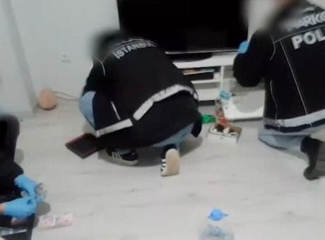 İstanbul'daki uyuşturucu operasyonu: Yakalanan 10 zanlıdan 9'u tutuklandı