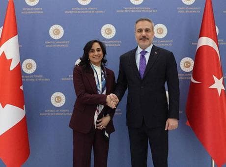 Kanadalı mevkidaşı Anand ile görüşen Dışişleri Bakanı Hakan Fidan'dan önemli açıklamalar