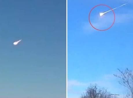 ABD semalarında ateş topu! Bir anda ortaya çıktı, 72 bin kilometre hıza ulaştı
