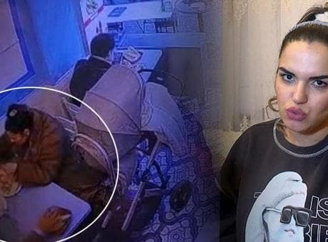 Yemek yerken kabus yaşadılar! Asma tavan ailenin üzerine çöktü
