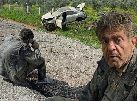 Hurdaya dönen araçtan burnu kanamadan çıkan doktor: Verilmiş sadakamız varmış