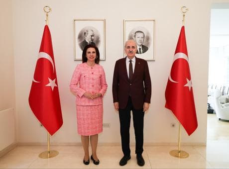 TBMM Başkanı Kurtulmuş’tan Zagreb Büyükelçiliği’ne ziyaret