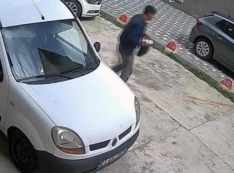 Hırsız kameralara yakalandı, savunması pes dedirtti! 'Ne yaptığımı hatırlamıyorum'