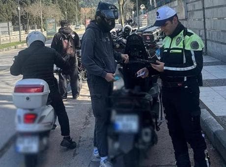 Manisa’da motosiklet denetimi: 540 sürücüye, 3 milyon 800 bin TL ceza
