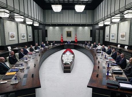 MGK, Cumhurbaşkanı Erdoğan başkanlığında toplandı