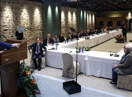 Cumhurbaşkanı Erdoğan, ICAPP Kadın Kolu 9. Toplantısı'nın katılımcılarını kabul etti