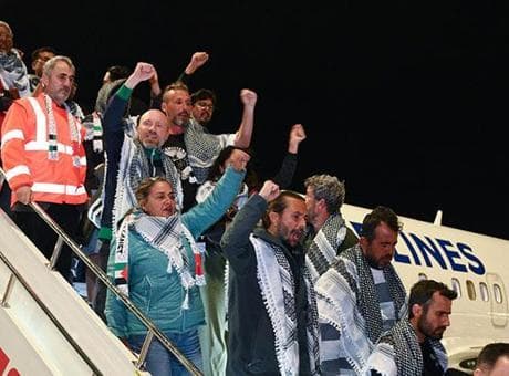 Küresel Sumud Filosu aktivisti: Cumhurbaşkanımıza ve tüm devlet yetkililerine şükranlarımızı sunuyoruz