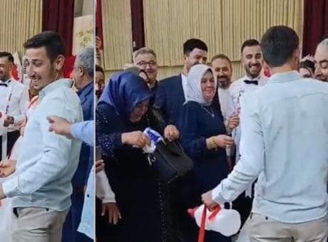 Altın fiyatı yükselince aklına geldi! Takı merasiminde ezber bozan hediye: Biberonunu da teslim