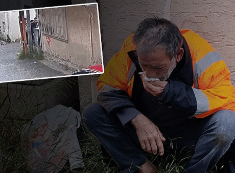 Adana'da sokakta şoke eden görüntüler! 3 çocuk sokakta yaşayan adamı darbetti