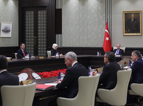 Cumhurbaşkanı Erdoğan başkanlığında toplanan Kabine sona erdi